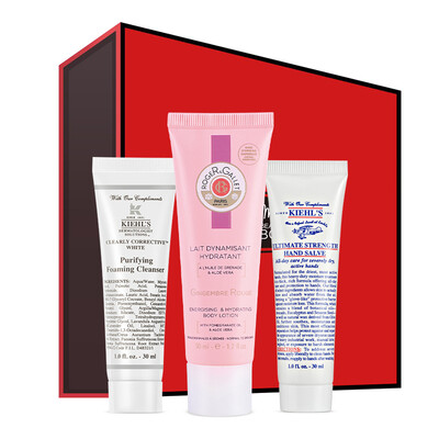 

L&39Oreal Group Little America Box My BEAUTY BOX Body Care Hand Box Gift Box with incense Gerry Body Milk Yan facial cleansing cream