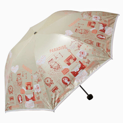 

Jingdong [супермаркет] рай зонтик девушки Sen Отдел винила шелкотрафаретной сверхлегкого тройной гриб зонтик зонтик принцесса фиолетовый 30134ELCJ