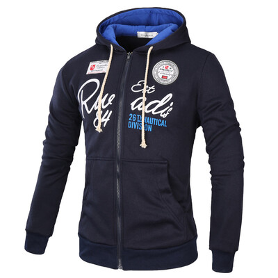 

2017 Hoodies Men Letter Printing Sweatshirt Male Hoody Hip Hop Autumn Winter Zipper Hoodie Mens Pullover XXXL