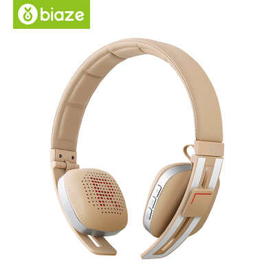 

BIAZE Bluetooth гарнитура беспроводная гарнитура компьютерная игра спорта гарнитура бас гарнитура стерео музыку Apple, HD Huawei проса телефон общий золотой D11