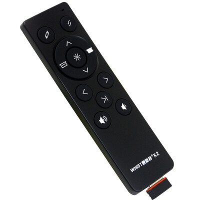 

Whist K2 black red PPT remote control flip laser pen slideshow