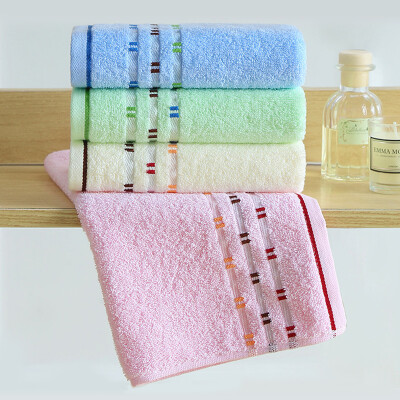 

Vosges jade pure cotton towel woven fashion simple skin care adult wash 4 loaded rice * 2 + powder * 2 32 * 70cm