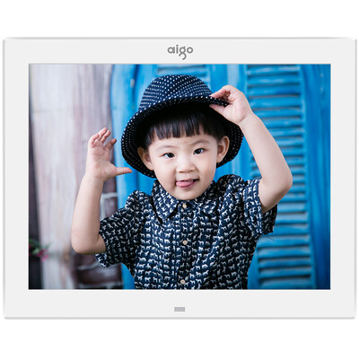 

Патриот (Aigo) Цифровая фоторамка цифровой фотоальбом DPF121 12-дюймовый е умный дом высокой четкости аудио-видео памяти 4G белый