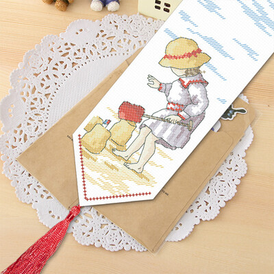 

embroider DIY DMC Cross stitchSets For Embroidery kits bookmark factory direct sale