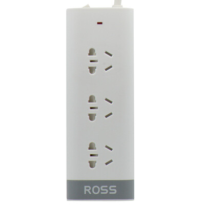 

ROSS W30 18 three three-hole multi-purpose child protection energy-saving fire socket plug-in board plug row plug line board drag line board switch socket length of 18 meters