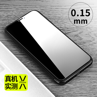 

Benks iPhoneX 10 high-definition steel film Apple 10 X steel film i10 X high-definition steel glare glare film 015mm non-full screen version