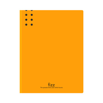 

Fizz high quality 40 pages A4 thickened information book color archives office supplies orange A36374