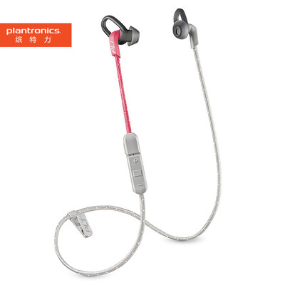 

Plantronics (Plantronics) BackBeat FIT 305 легких водонепроницаемого спортивные Bluetooth гарнитура стерео гарнитура наушники Universal Music двусторонний уха коралловые розовый / серый