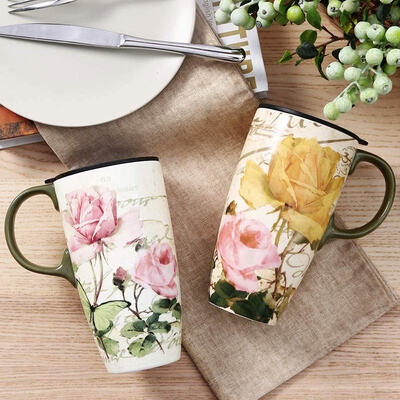 

A Ting American Couples Ceramic Pair Mug