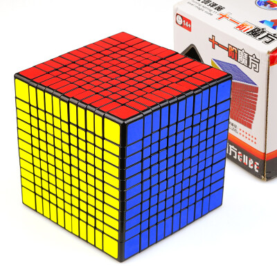 

Jingdong supermarket] Sheng Shijie cube square difficult professional screwed high-order smooth shipping 11th grade donated spare stickers black