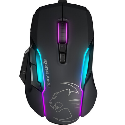 

Немецкий Ice леопард (ROCCAT) Магия Kone AIMO Elmo RGBA освещение игровой мыши (черный) курица Мышь выживания джедай