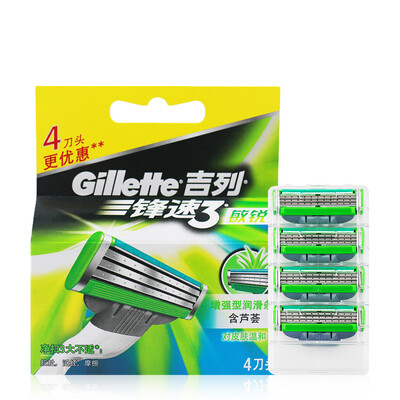 

Gillette Shaving Razor Blades for Men Blades *4