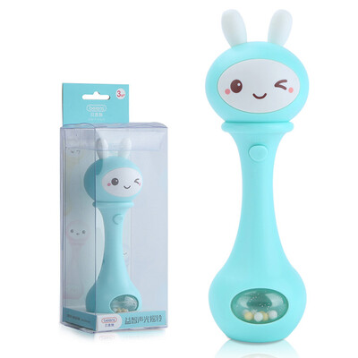 

Beiens beiens infant childrens sound&light hand rattle newborn childrens educational toys YZ02 night blue