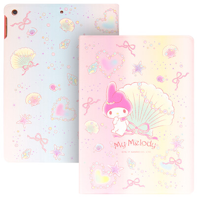 

Hello Kitty IPad случай 9.7 дюймов нового плоского мультфильм защитной оболочки кобура умных спячки прекрасного кронштейн устанавливает Melody цвета