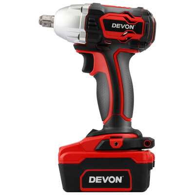 

Devon 20V electric wrench 5728 40 double battery charging wrench woodworking scaffolding impact wrench hardware power tools