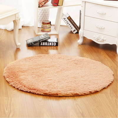 

Коврики из круглой зоны Супер Мягкая Гостиная Спальня Home Shag Carpet