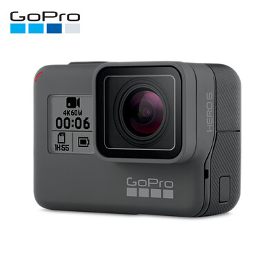 

GoPro HERO 6 Черная рамка HD спортивная камера 4K60 голосового управления антисмещ водонепроницаемый