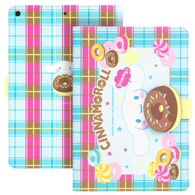 

Hello Kitty IPad случай 9.7 дюймов нового плоского мультфильма защитной оболочки холстер умный неактивности наборы прекрасного кронштейна пончики