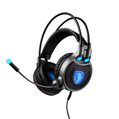 

Sades R1 7.1 для компьютерных игр, черный и синий