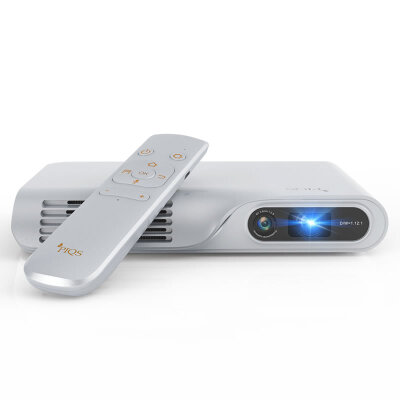 

God Painting PIQS TT-Plus Home Projector Projector Voice Control Automatic Keystone Correction Auto Focusing Pen Touch PhoneMicroPortable Projection