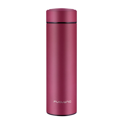 

Fuguang 304 stainless steel cup vacuum business mug insulation pot men&women with filter fashion straight water cup 480ML purple WFZ1063-480