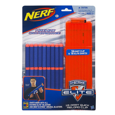 

Hasbro NERF Heat Accessories Elite Series Bullet Box Bullet Pack (синий оранжевый) Наружные игрушки A1456