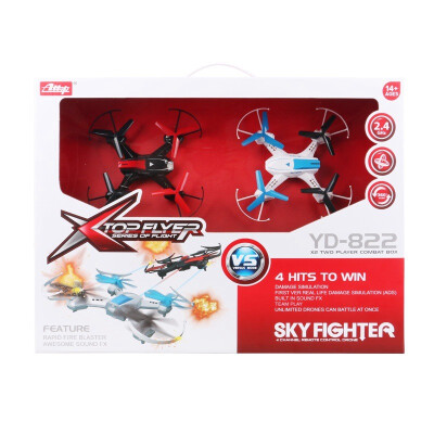 

ATTOP Toy Remote Control Aircraft Four Channels Quadcopter