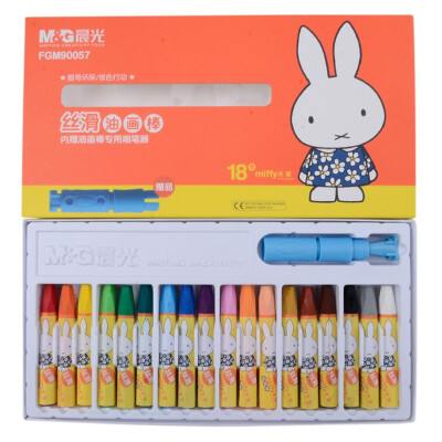 

(M & G) FGM90057 Miffy Cartoon Silk Gloss Brush Paintbrush 18 Цвет / коробка