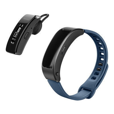 

Huawei (HUAWEI) Huawei браслет B3 молодежи Bluetooth гарнитуры для ответа на часы телефон смарт-браслет калории шагомер сна микро-канал QQ IOS Эндрюс синий
