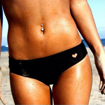 

CANISWomens Sexy Hollow out Heart Design Pants Swimwear