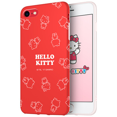 

Hello Kitty Apple 78 Phone Case iPhone7 8 Cartoon Case All-In-One Silicone Shatterproof Soft Shell 47in Phantom Hello Kitty Red