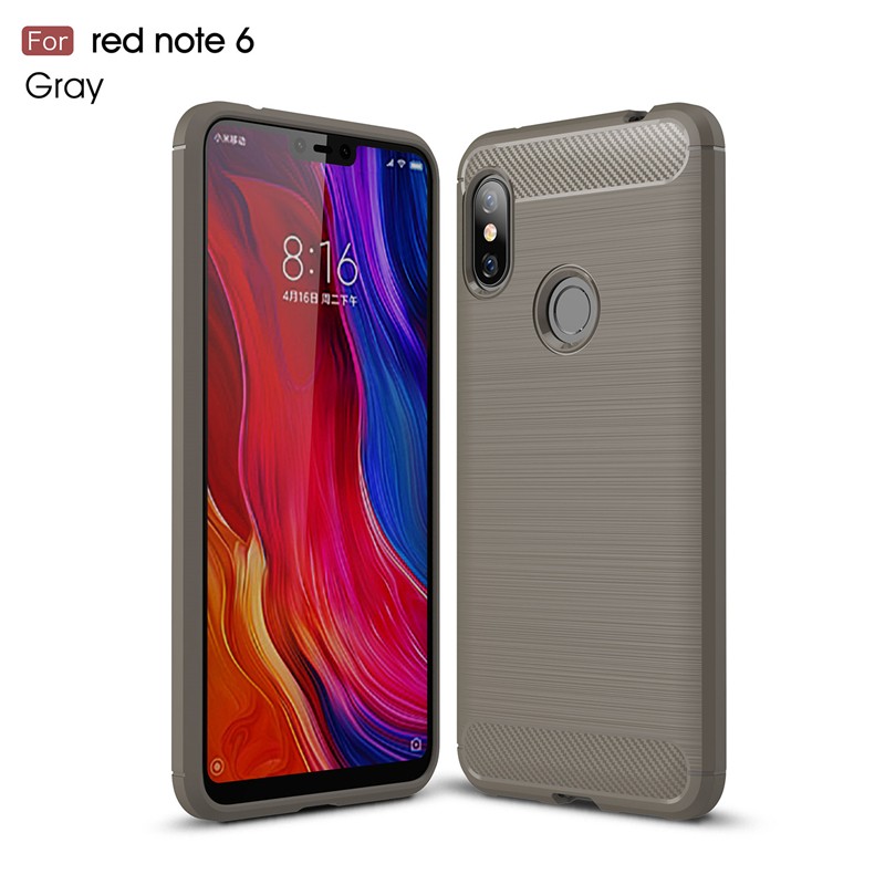 

goowiiz Серый Redmi Note 6, Xiaomi Redmi Note 6