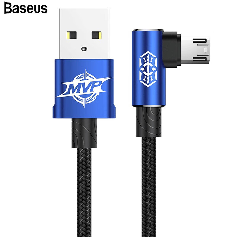 

Baseus синий 05м, Микро-кабель USB