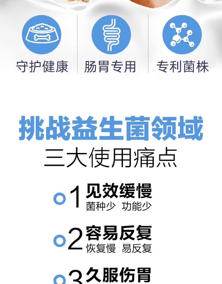 4，柴犬狗狗益生菌專用調理腸胃小狗狗寵物喫的便秘嘔吐口臭幼犬調理益生元犬用胃腸寶 2盒柴犬專用益生菌【更優惠】