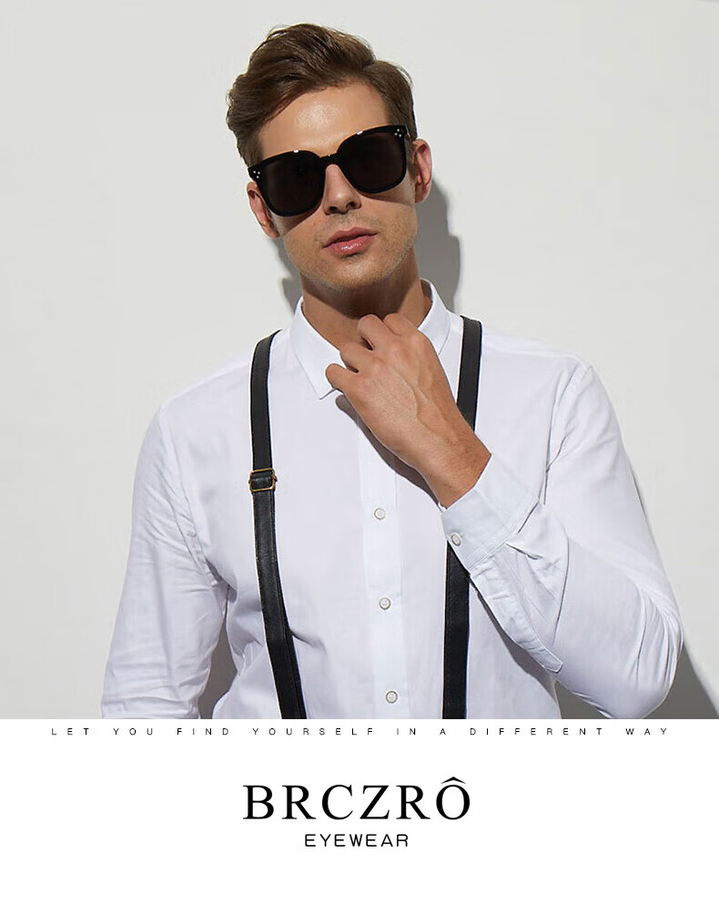BRCZRO Polarized Sunglasses UV Protection High Definition Unisex Driving Glasses Celebrity Style 6