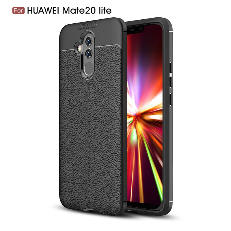 

Fecoprior черный, Задняя обложка для Huawei Mate 20 Lite Case