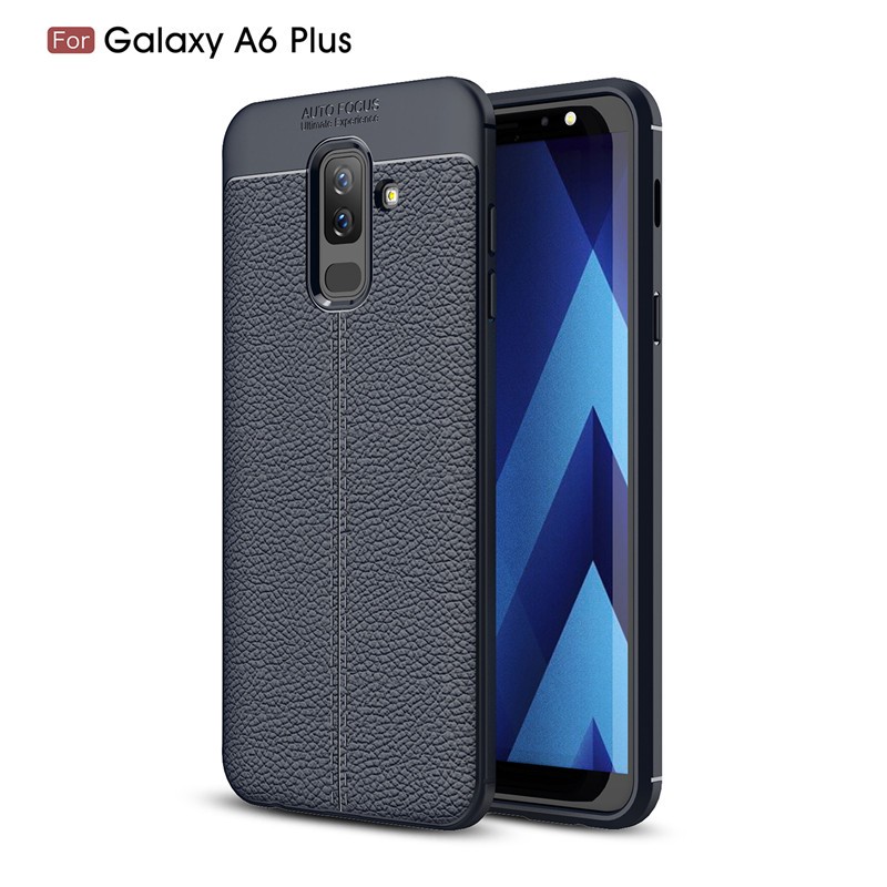 

Fecoprior Темно-синий, Задняя обложка для Samsung Galaxy A6 Plus Case A6Plus