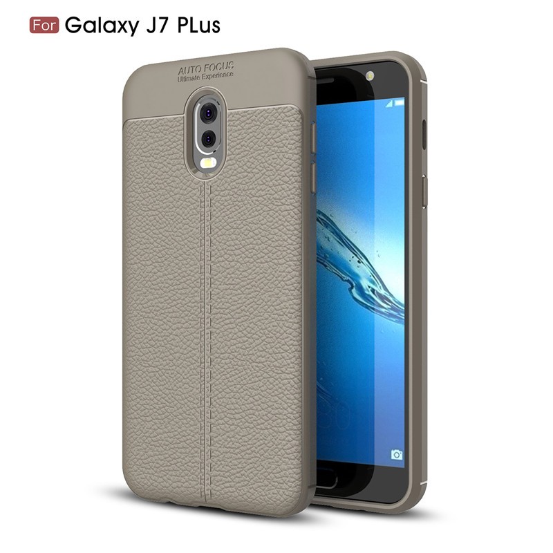 

Fecoprior Серый, Задняя обложка для Samsung Galaxy J7 Plus J7310 Case J7Plus