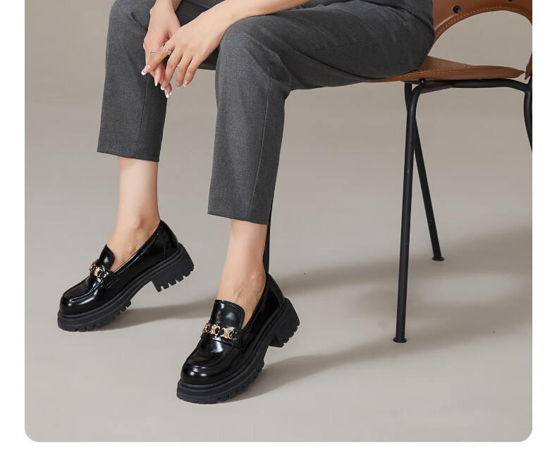 ESE-Y Spring New Nine-Point Gray Casual Pants for Women, TR Color-Spun High-Waist Cigarette Version Straight-Leg Trousers, Black, Size 27 17