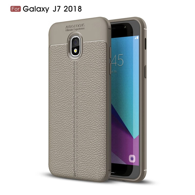 

Fecoprior Серый, Задняя обложка для Samsung Galaxy J7 2018 Корпус