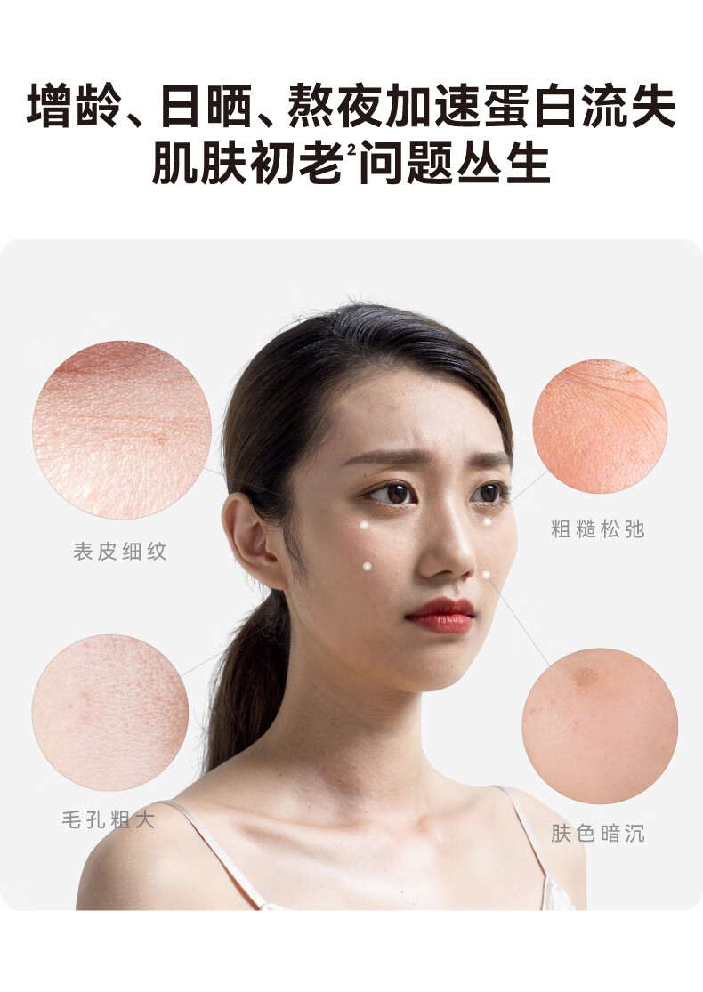 HBN早C晚A水乳霜套装发光水精华乳晚霜特润霜鎏光乳眼霜妇女神节礼物 【38同价】发光水+精华乳+晚霜