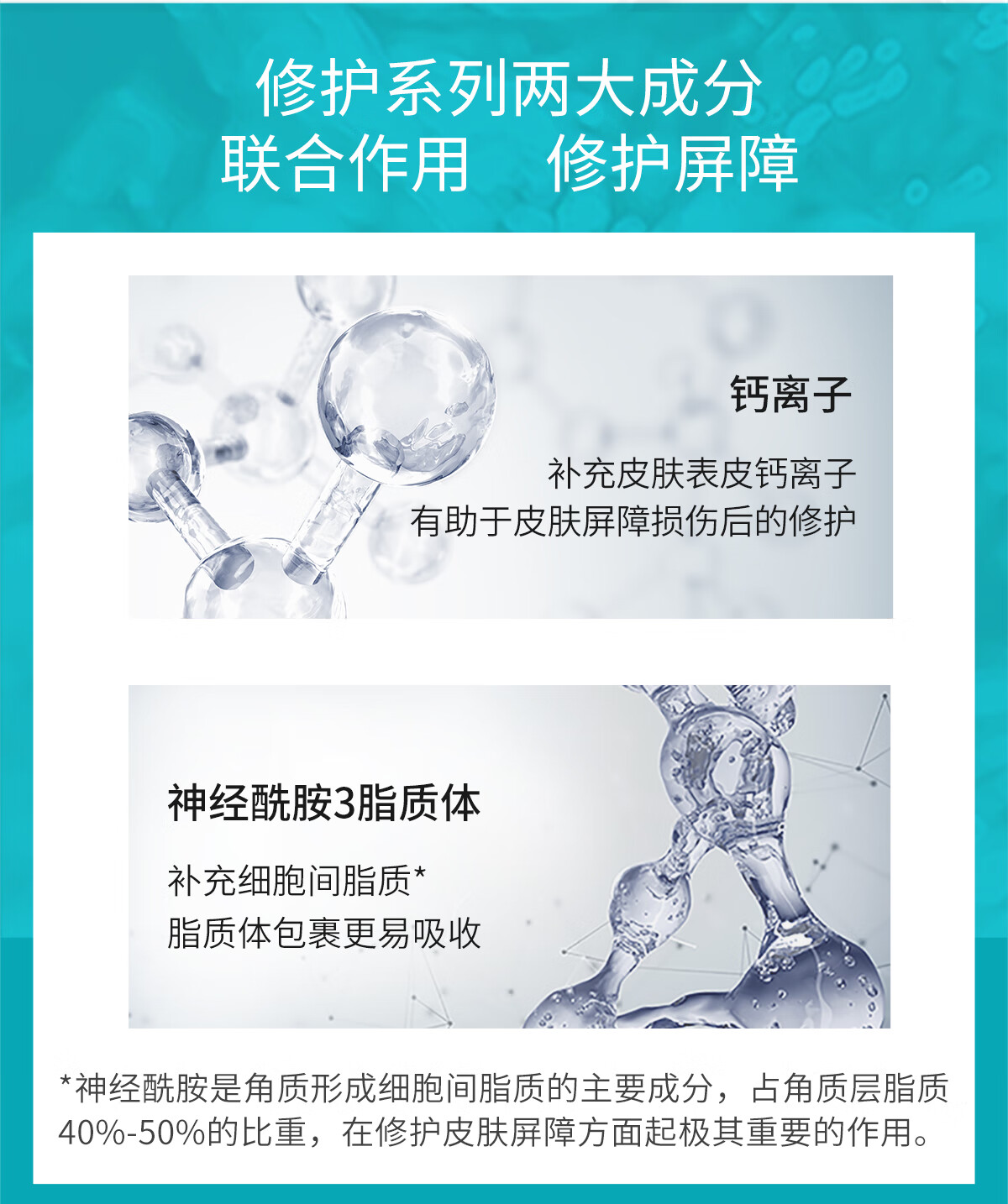冰溪皮肤屏障臻享套盒温和清洁男女通用洁面修护敏感肌肤补水保湿水乳
