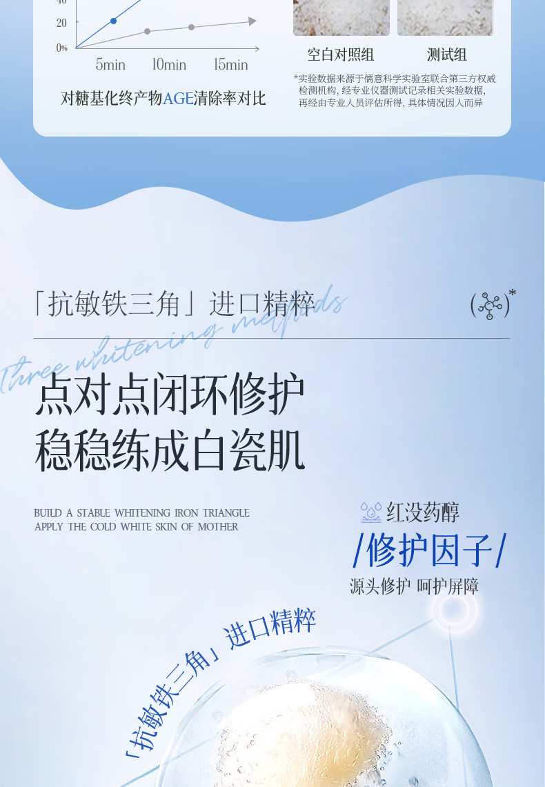 儒意377美白次抛精华液烟酰胺祛斑提亮肤色改善暗沉补水滋润女男 【美白逆龄】次抛1盒（30支）