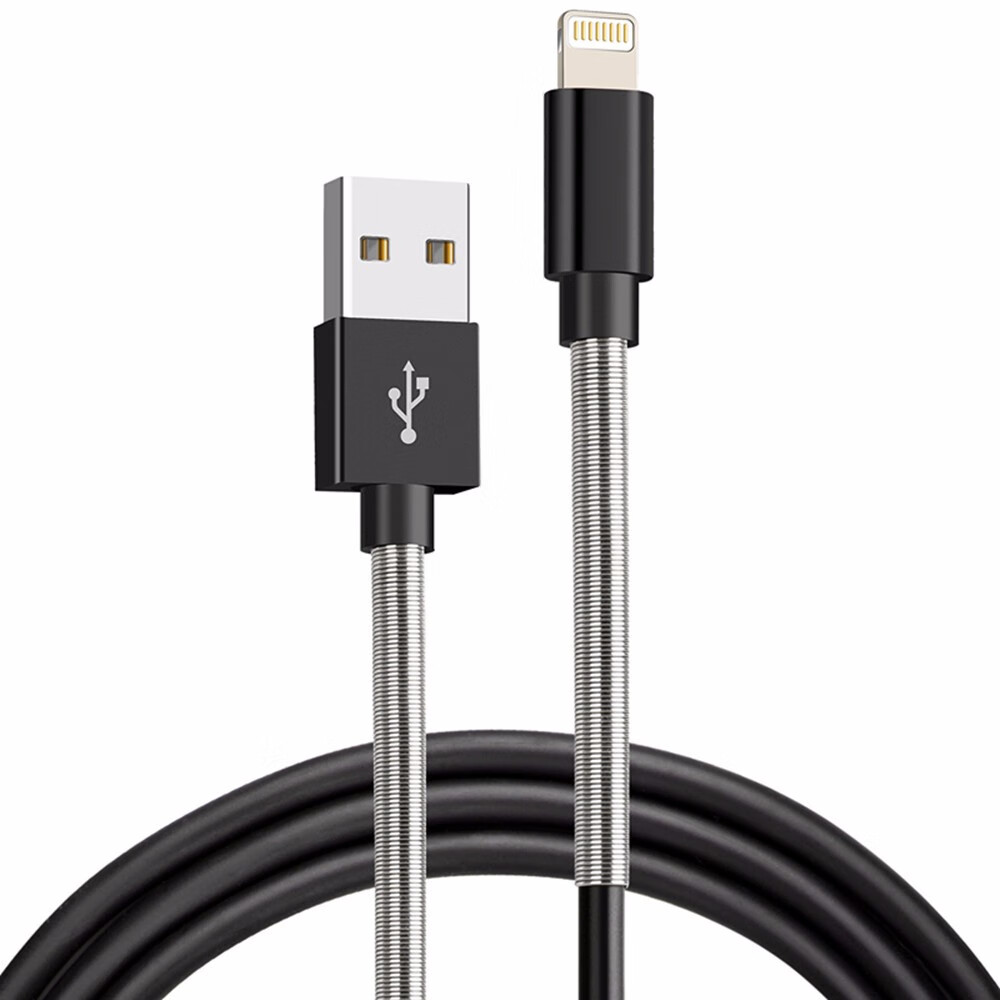 

kiirie Черный цвет Зарядный кабель iPhone, Кабель iPhone iPhone iPhone Chaeger iPhone Cable Lightning PowerLine