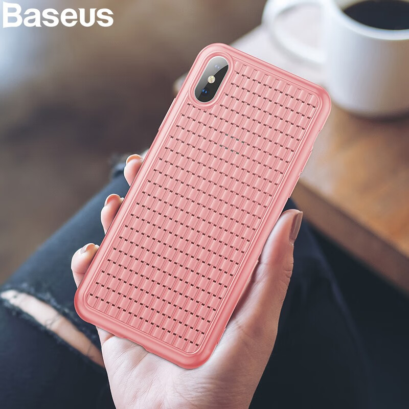 

Baseus розовый Iphone XS