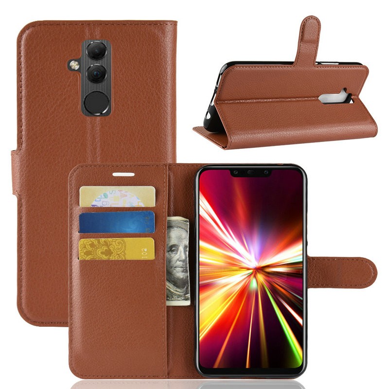 

WIERSS коричневый для Huawei Mate 20 Lite, WIERSS Кошелек для мобильного телефона для Huawei Mate 20 Lite SNE-LX1 SNE-LX2 SNE-LX3 SNE-AL0