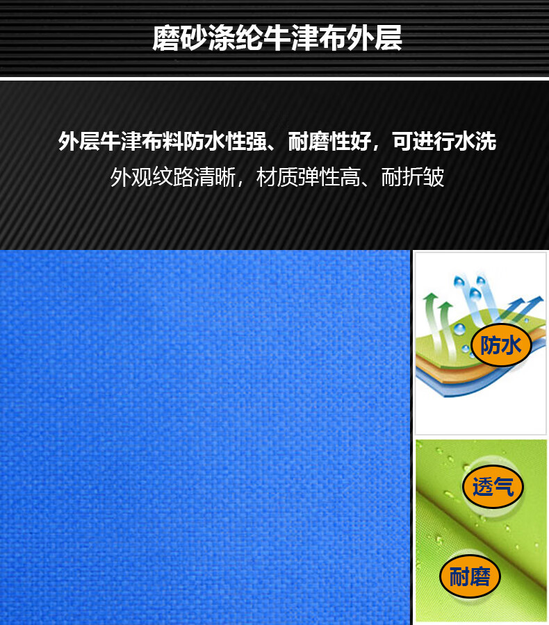 8，HIGHEST 學生手提袋配拉杆箱綁帶【新品上市】運動休閑保溫便儅飯盒包袋 深藍色