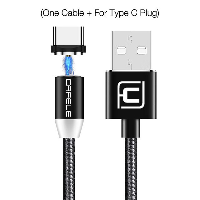 

Cafele Черный для Type C 2 м, кабель usb