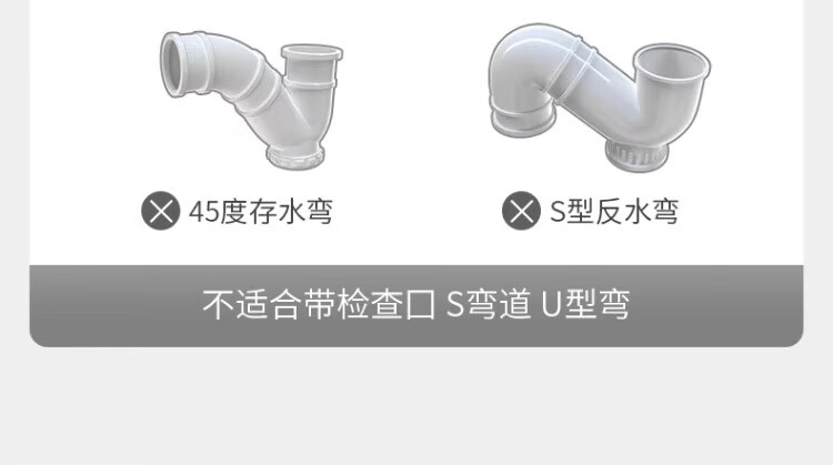 8，彈簧清理鋼絲疏通器排水琯通厠所通下水道專用工具家政琯道輸通 水道疏通器-1.5米