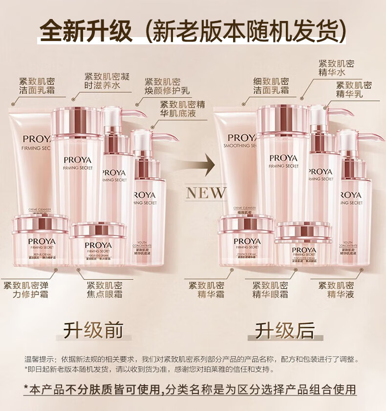 珀莱雅紧致肌密水乳三件套装护肤女补水抗皱官方旗舰店京东全套化妆品自营正品柏 两件套（水+乳）